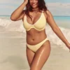 Ribbet bikinitrusser