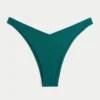 Ribbet Cheekiest bikiniunderdel med høj benlængde
