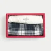 Schweizisk grafisk T-shirt og flannel pyjamasbukser