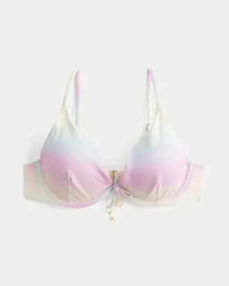 Shimmer bikini-top med bøjle