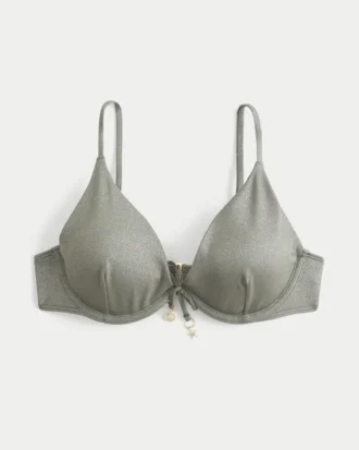 Shimmer bikini-top med bøjle