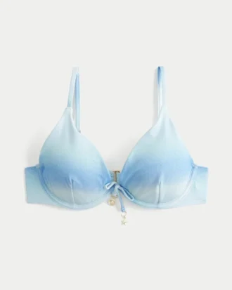 Shimmer bikini-top med bøjle