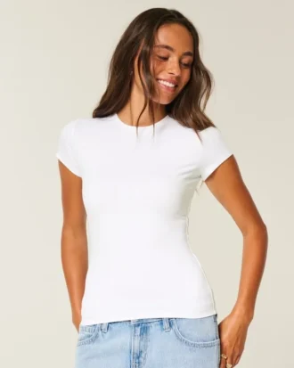 Sømløs baby-T-shirt Sømløs baby-T-shirt