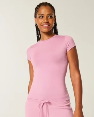 Sømløs baby-T-shirt