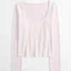 Sømløs stof Scoop Top