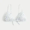 Smocked Triangle Bikini Top Smocked Triangle Bikini Top