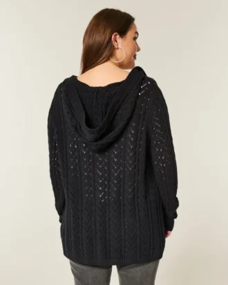 Stitchy hættetrøje uden lukning