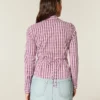 Stretch-poplin-skjorte i smoking-stil Stretch-poplin-skjorte i smoking-stil