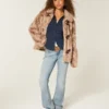 Stretch poplin skjorte med knapper