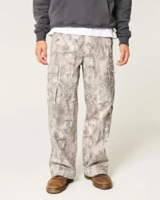 Super Baggy Camo Cargo Bukser