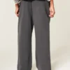 Superbaggy sweatpants med dobbelt flamme-grafik Superbaggy sweatpants med dobbelt flamme-grafik