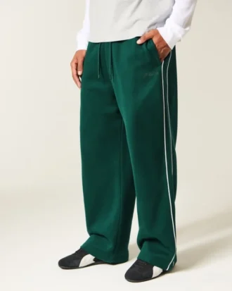 Superbaggy sweatpants med piping