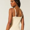 Sweater-tanktop med knapper