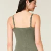 Sweater-tanktop med knapper
