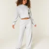 Sweatpants med brede ben Sweatpants med brede ben
