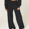 Sweatpants med brede ben Sweatpants med brede ben