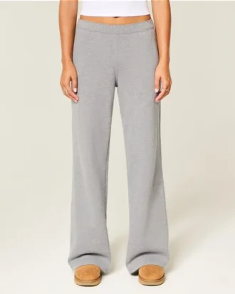 Sweatpants med brede ben