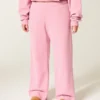 Sweatpants med brede ben Sweatpants med brede ben
