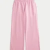 Sweatpants med brede ben Sweatpants med brede ben