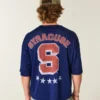 Syracuse University Orange grafisk fodboldtrøje Syracuse University Orange grafisk fodboldtrøje