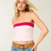 Taylor sømløs vendbar tube-top i stof Taylor sømløs vendbar tube-top i stof