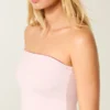 Taylor sømløs vendbar tube-top i stof Taylor sømløs vendbar tube-top i stof