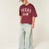 Texas A&M University Aggies grafisk fodboldtrøje Texas A&M University Aggies grafisk fodboldtrøje