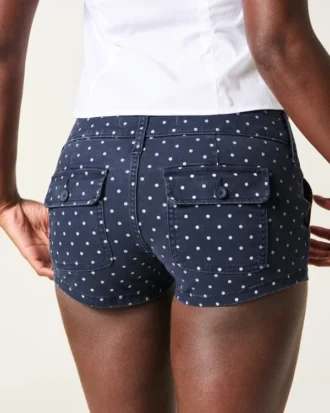 Twill Shortie Short