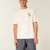 Twill-shorts over knæet