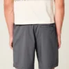 Twill-shorts over knæet