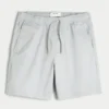 Twill-shorts over knæet