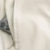 Twill-shorts over knæet