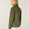 Twill Y2K militærjakke