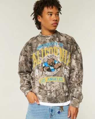 UCLA Bruins grafisk camouflage-sweatshirt