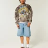 UCLA Bruins grafisk camouflage-sweatshirt UCLA Bruins grafisk camouflage-sweatshirt