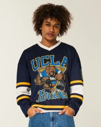 UCLA Bruins grafisk hockey-trøje