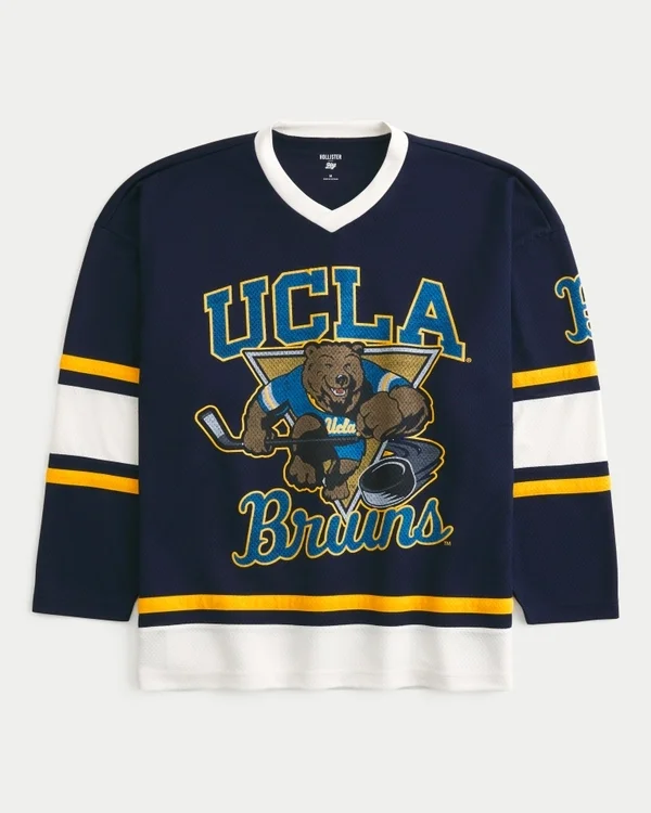 UCLA Bruins grafisk hockey-trøje UCLA Bruins grafisk hockey-trøje
