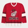 University of Georgia Bulldogs grafisk hockey-trøje University of Georgia Bulldogs grafisk hockey-trøje