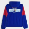University of Kansas Jayhawks grafisk vindjakke med hætte University of Kansas Jayhawks grafisk vindjakke med hætte