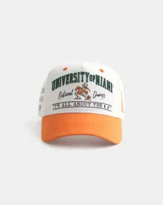 University of Miami Hurricanes grafisk baseballkasket