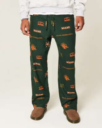 University of Miami HurricanesGrafisk flannelbukser