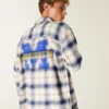 University of Michigan Wolverines grafisk flannelskjorte University of Michigan Wolverines grafisk flannelskjorte