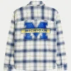 University of Michigan Wolverines grafisk flannelskjorte University of Michigan Wolverines grafisk flannelskjorte