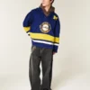 University of Michigan Wolverines grafisk hockey-trøje med hætte University of Michigan Wolverines grafisk hockey-trøje med hætte
