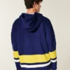 University of Michigan Wolverines grafisk hockey-trøje med hætte University of Michigan Wolverines grafisk hockey-trøje med hætte