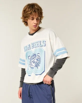 University of North Carolina at Chapel Hill Tar Heels grafisk fodboldtrøje