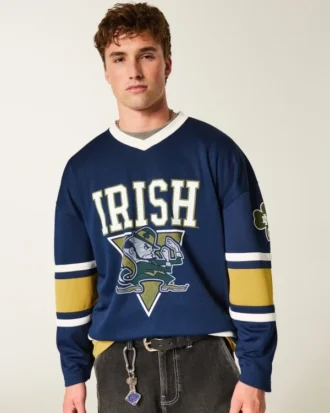 University of Notre Dame Fighting Irish grafisk hockey-trøje