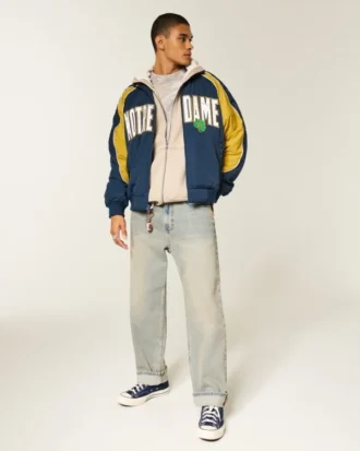 University of Notre Dame Fighting Irish grafisk vindjakke