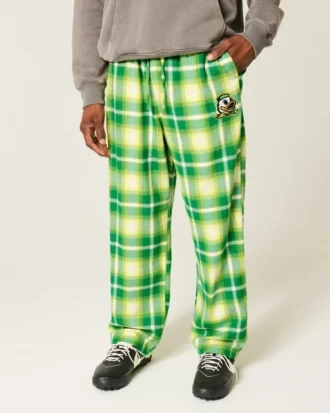 University of Oregon Ducks grafiske flannelbukser