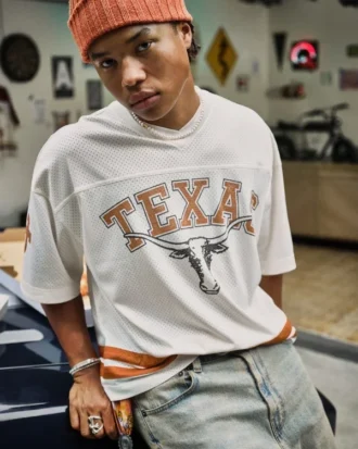 University of Texas at Austin Longhorns grafisk fodboldtrøje